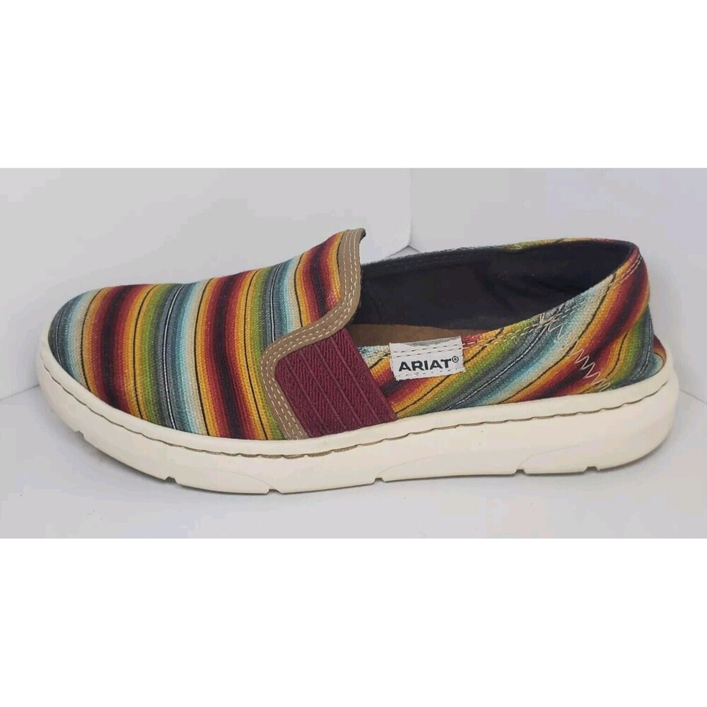 ARIAT Women’s Ryder Old Muted Serape Casual Comfort Slip On Shoe US Size 6